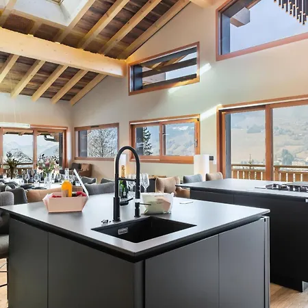 Chalet R Family - Chalets Pour 14 Personnes 834 Megeve